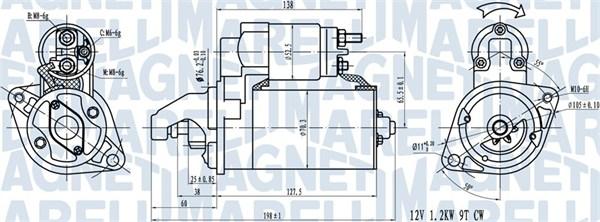 Magneti Marelli 063721413010 - Rozrusznik parts5.com