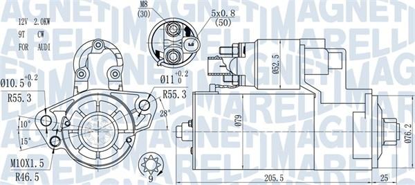 Magneti Marelli 063721521010 - Uputnik parts5.com