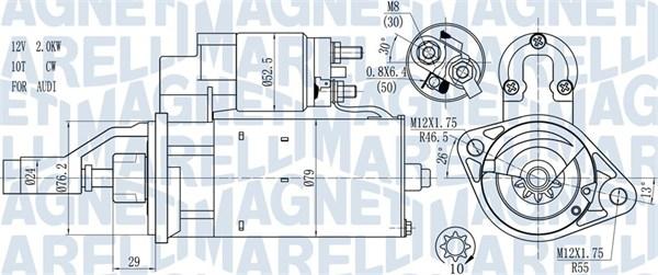 Magneti Marelli 063721114010 - Starter parts5.com