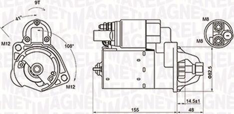 Magneti Marelli 063721394010 - Starter parts5.com