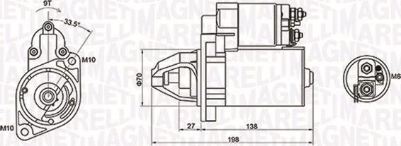 Magneti Marelli 063721283010 - Démarreur parts5.com