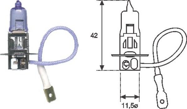 Magneti Marelli 002553100000 - Zarnica, zaromet za meglo parts5.com