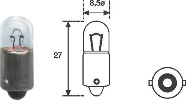 Magneti Marelli 002893100000 - Bulb, indicator parts5.com