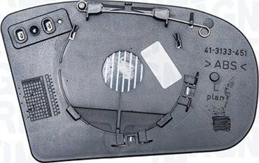 Magneti Marelli 182209004600 - Sticla oglinda, oglinda retrovizoare exterioara parts5.com