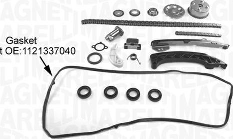 Magneti Marelli 341500001470 - Kumanda zinciri seti parts5.com