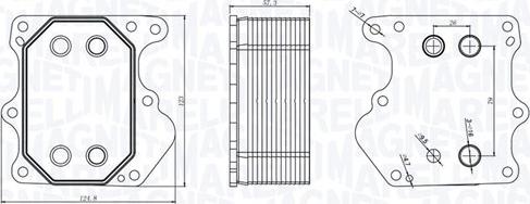 Magneti Marelli 350300000500 - Radiator ulei, ulei motor parts5.com