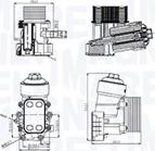 Magneti Marelli 350300003400 - Uljni hladnjak, ulje za motor parts5.com