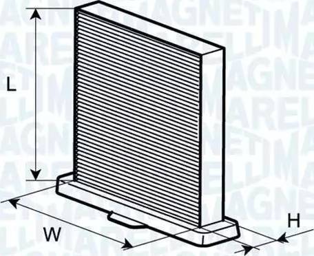 Magneti Marelli 350203062130 - Φίλτρο, αέρας εσωτερικού χώρου parts5.com