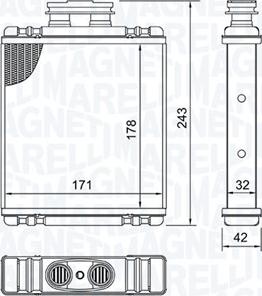 Magneti Marelli 350218517000 - Lämmityslaitteen kenno parts5.com