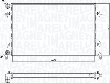 Magneti Marelli 350213166900 - Motor su radyatörü parts5.com