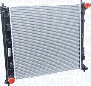 Magneti Marelli 350213204900 - Chladič, chlazení motoru parts5.com