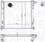 Magneti Marelli 350213216200 - Chladič, chlazení motoru parts5.com