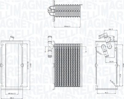 Magneti Marelli 351319205430 - Välijäähdytin parts5.com