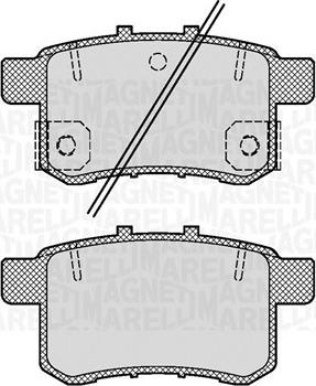 Valeo 302486 - Sada brzdových platničiek kotúčovej brzdy parts5.com