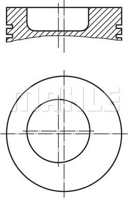 MAHLE 002 79 00 - Pistón parts5.com