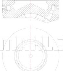 MAHLE 028 PI 00129 000 - Klip parts5.com