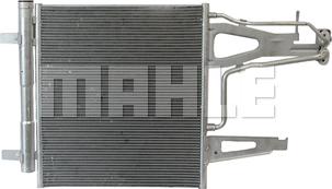 MAHLE AC 168 000P - Condensador, aire acondicionado parts5.com