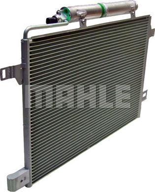 MAHLE AC 369 000P - Condenser, air conditioning parts5.com