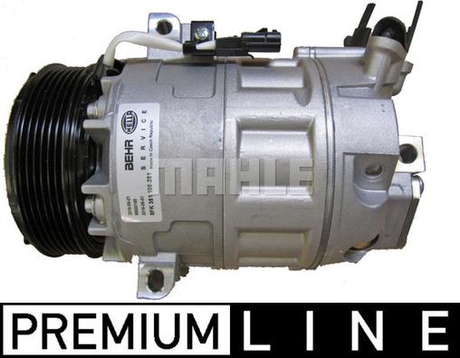 MAHLE ACP 756 000P - Compressor, air conditioning parts5.com