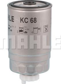 MAHLE KC 68 - Filter goriva parts5.com