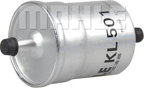 MAHLE KL 501 - Kütusefilter parts5.com