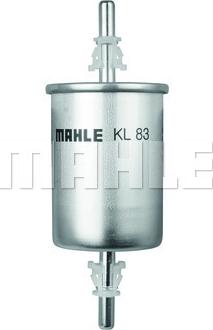 MAHLE KL 83 - Топливный фильтр parts5.com