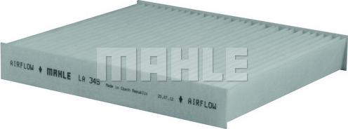 MAHLE LA 345 - Filtro, aire habitáculo parts5.com