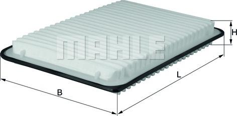 MAHLE LX 1921 - Filtro de aire parts5.com