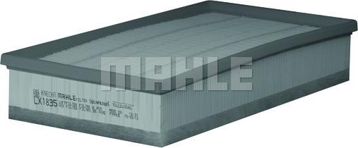 MAHLE LX 1835 - Filtro de aire parts5.com