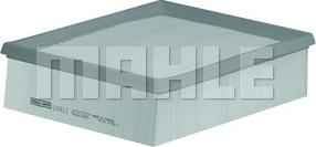 MAHLE LX 742/2 - Воздушный фильтр parts5.com