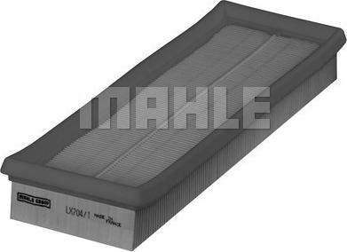 MAHLE LX 704/1 - Воздушный фильтр parts5.com