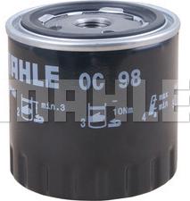 MAHLE OC 98 - Olajszűrő parts5.com