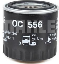 MAHLE OC 556 - Filter za ulje parts5.com