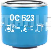 MAHLE OC 523 - Oil Filter parts5.com