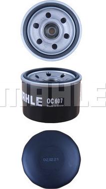 MAHLE OC 607 - Olejový filter parts5.com