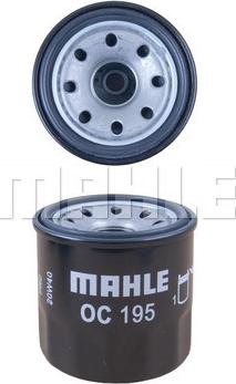 MAHLE OC 195 - Filtre à huile parts5.com