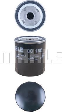 MAHLE OC 198 - Filtru ulei parts5.com