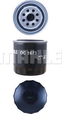 MAHLE OC 1673 - Ölfilter parts5.com