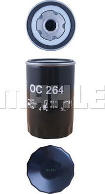 MAHLE OC 264 - Õlifilter parts5.com