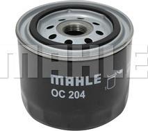 MAHLE OC 204 - Oil Filter parts5.com