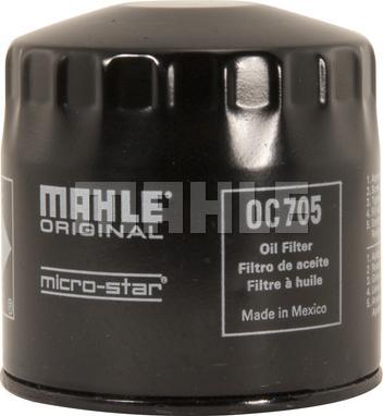 MAHLE OC 705 - Ölfilter parts5.com