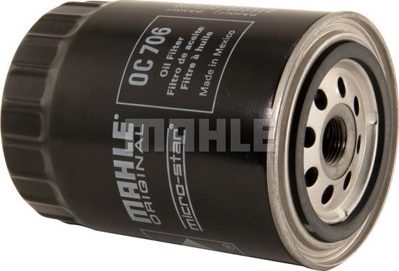 MAHLE OC 706 - Масляный фильтр parts5.com