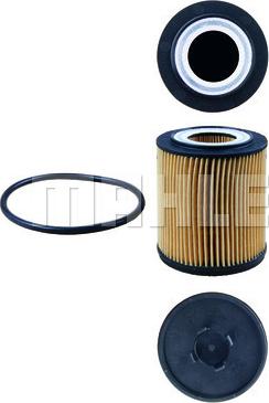 MAHLE OX 182D - Filtro de aceite parts5.com