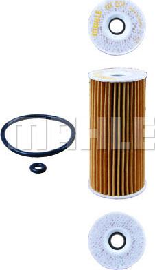 MAHLE OX 201D - Ölfilter parts5.com