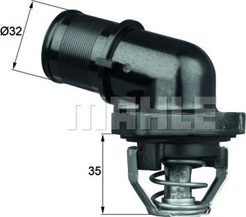 MAHLE TI 181 89 - Termostat,lichid racire parts5.com