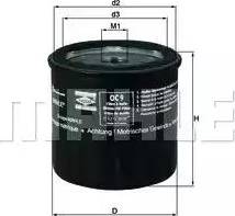 MAHLE OC 9 - Ölfilter parts5.com