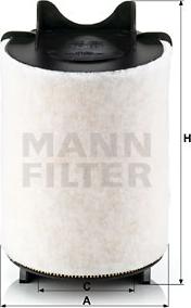 Mann-Filter C 14 130/1 - Air Filter parts5.com