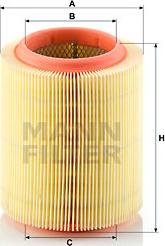 Mann-Filter C 1571 - Filtro de aire parts5.com