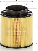 Mann-Filter C 16 114/2 X - Filtro de aire parts5.com