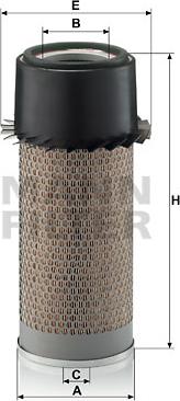 Mann-Filter C 16 302 - Въздушен филтър parts5.com